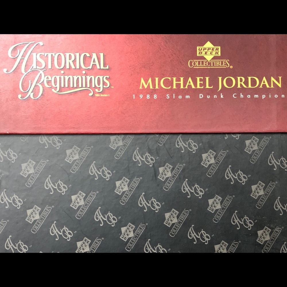 Michael Jordan Upper Deck Historical Beginnings - Picture 11 of 13